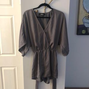 Olive green romper